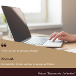 Dans ma vie d'infirmière